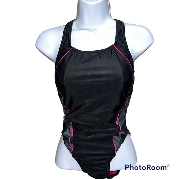 Speedo Swim Speedo Black Pink One Piece Swim Suit Open Racer Back Woman Size 632 Bu Poshmark Speedo Swim Speedo Black Pink One Piece Swim Suit Open Racer Back Woman Size 632 Bu Poshmark